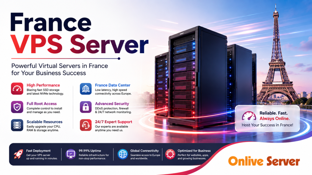 France VPS Server – Needs of Growing Website in The IT Sector
