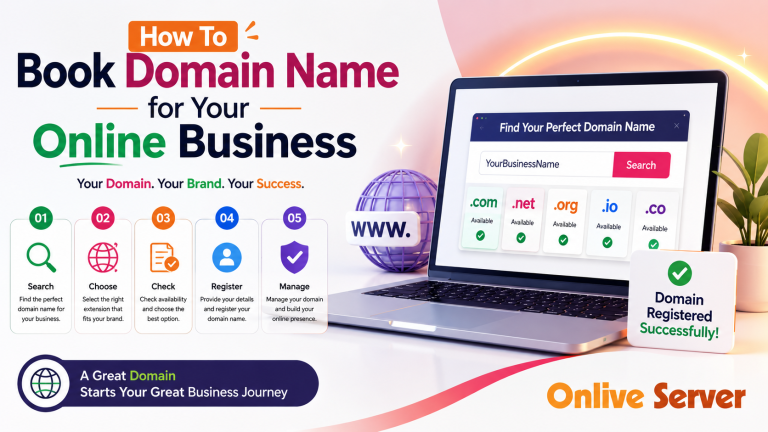 How To Book Domain Name for Your Online Business