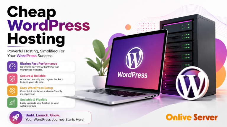OnliveServer Offer Cheap WordPress Hosting with Advanced Security