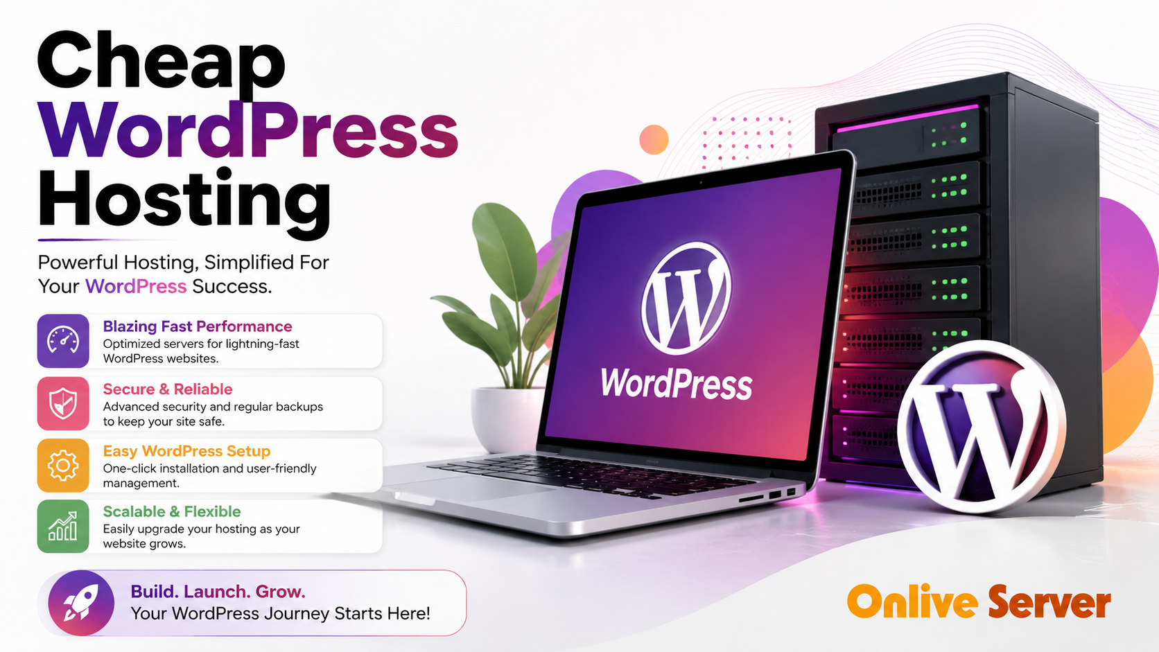 OnliveServer Offer Cheap WordPress Hosting with Advanced Security